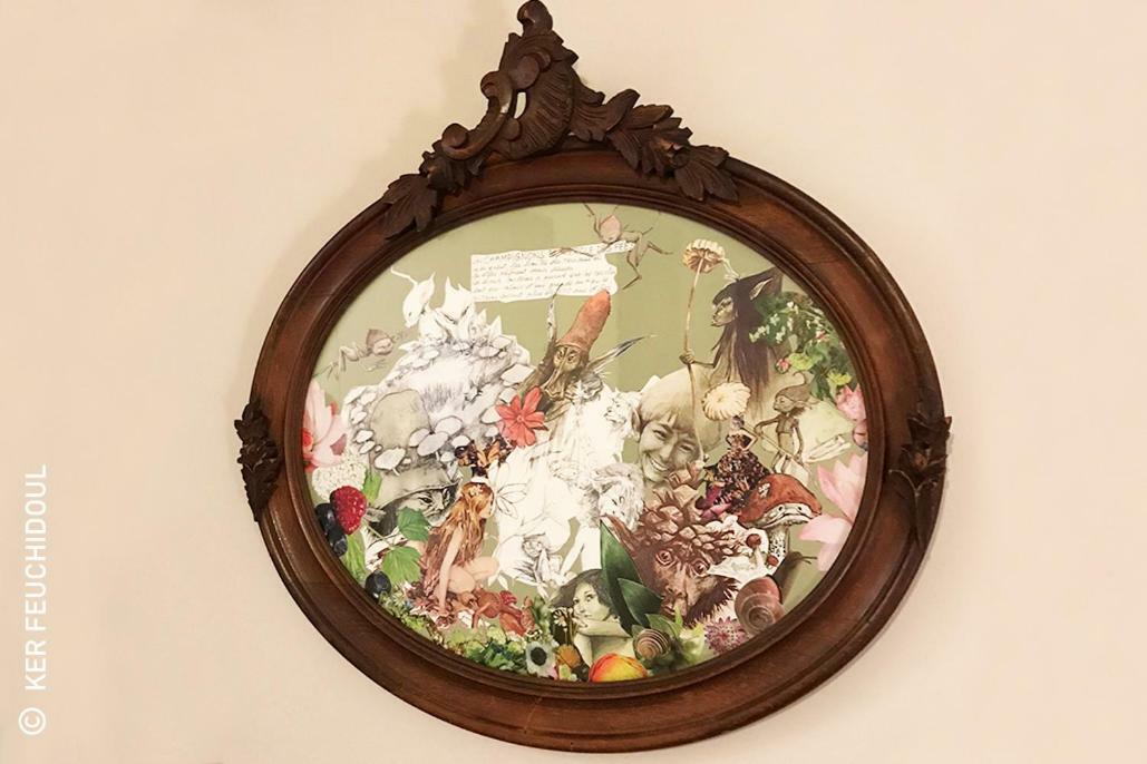 مبيت وإفطار Merlevenez Ker Feuchidoul المظهر الخارجي الصورة