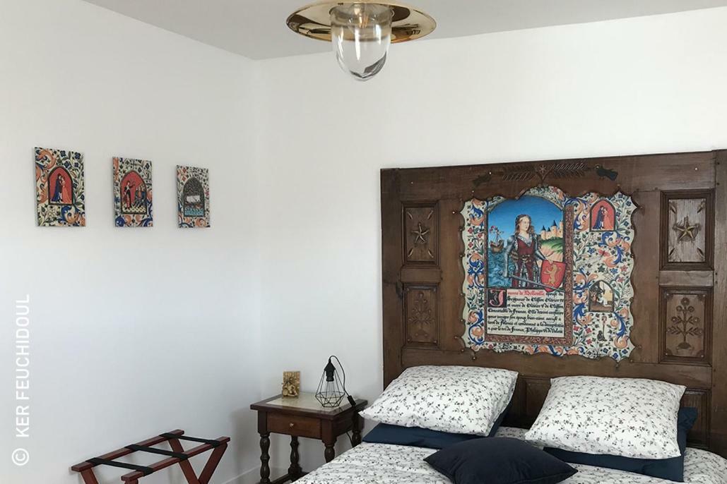 مبيت وإفطار Merlevenez Ker Feuchidoul المظهر الخارجي الصورة